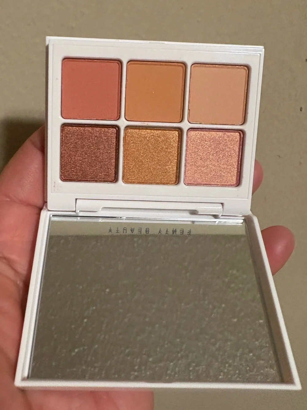 Fenty Beauty Snap Shadows Eyeshadow Palette —5 PEACH 🍑 Brand New Never Used.